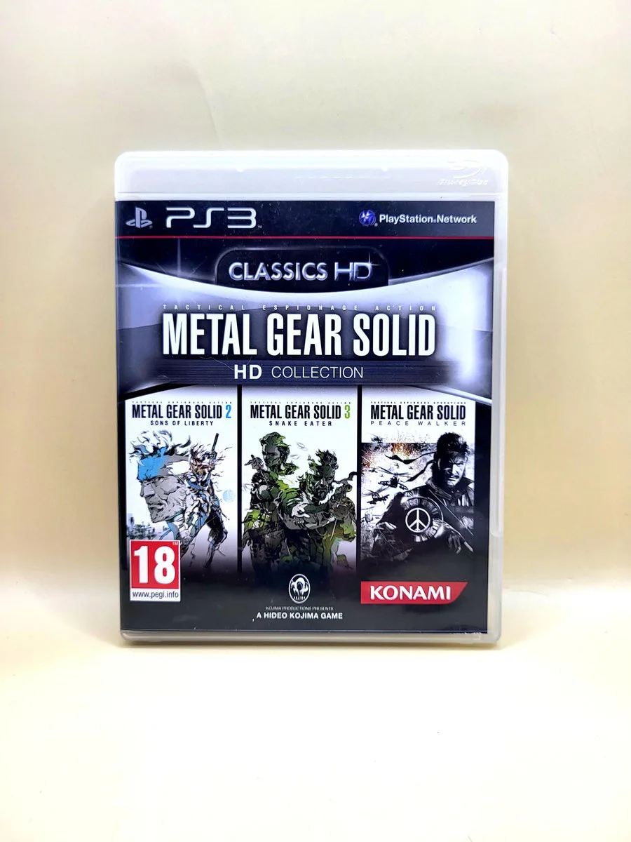 Metal Gear Solid HD Collection - PlayStation 3 - PS3