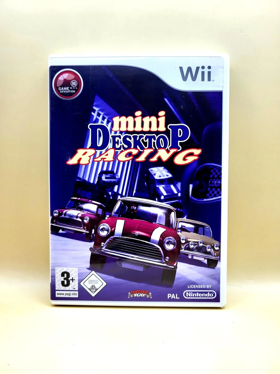 Mini Desktop Racing - Nintendo Wii