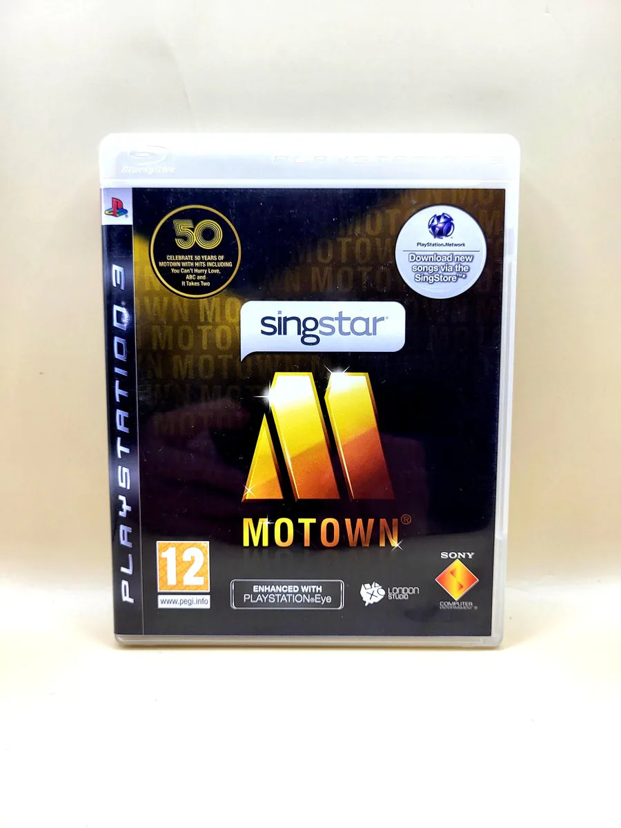SingStar Motown (Geen Boekje) - PlayStation 3 - PS3
