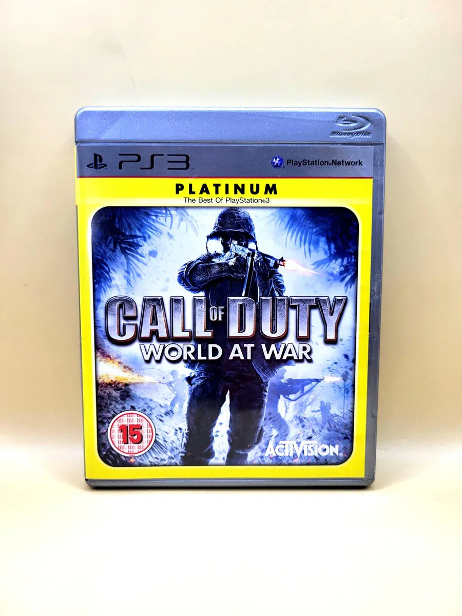 Call of Duty World at War Platinum - PlayStation 3 - PS3