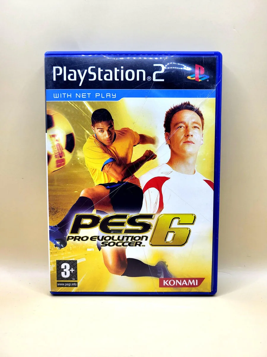 Pro Evoluton Soccer 6 PES - PlayStation 2 - PS2