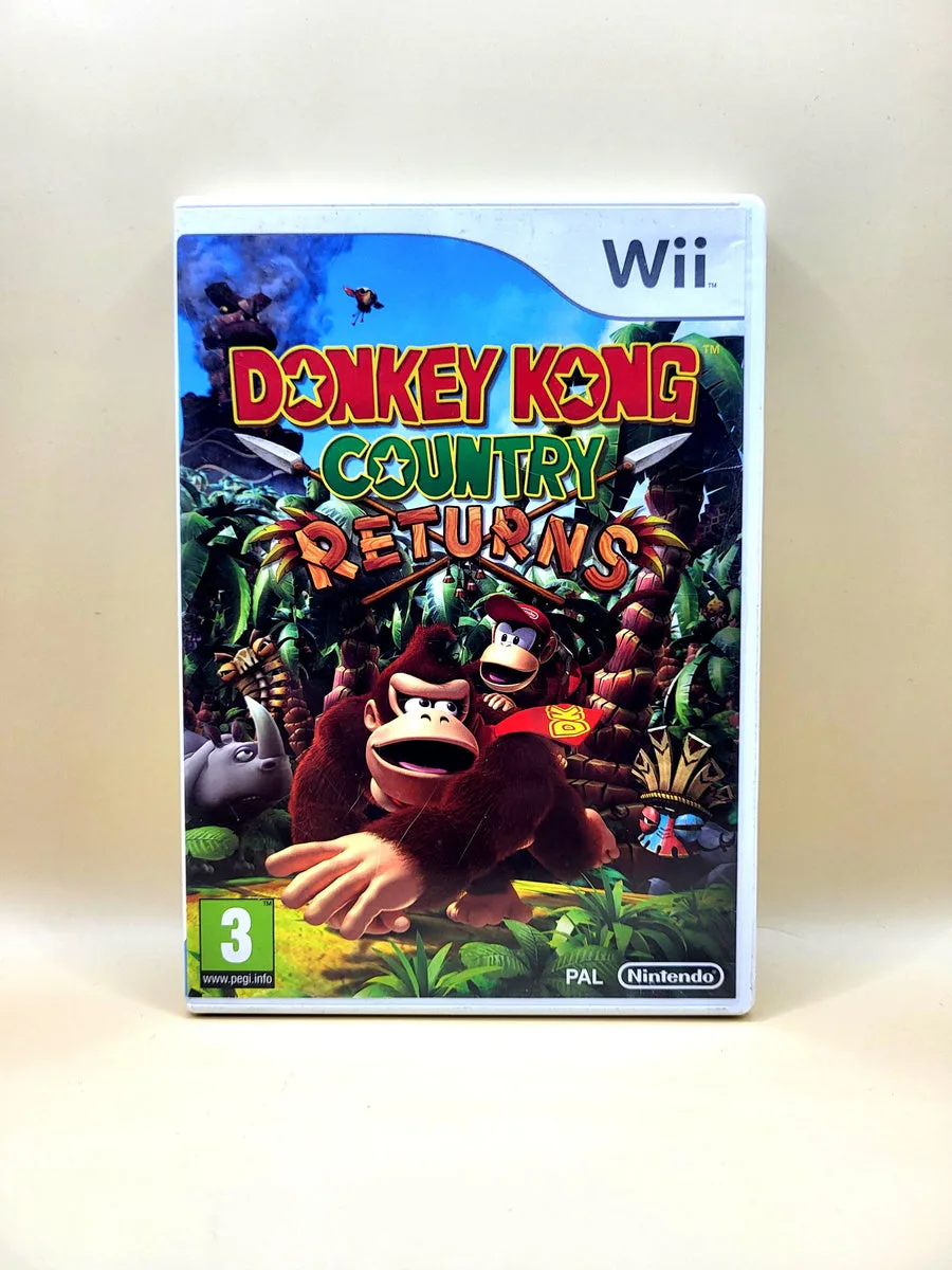 Donkey Kong Country Returns (Geen Boekje) - Nintendo Wii