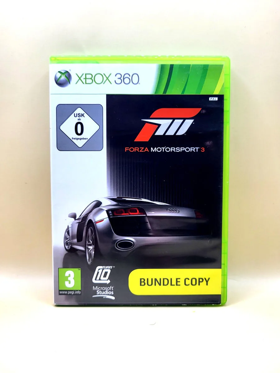 Forza Motorsport 3 Bundle Copy - Xbox 360