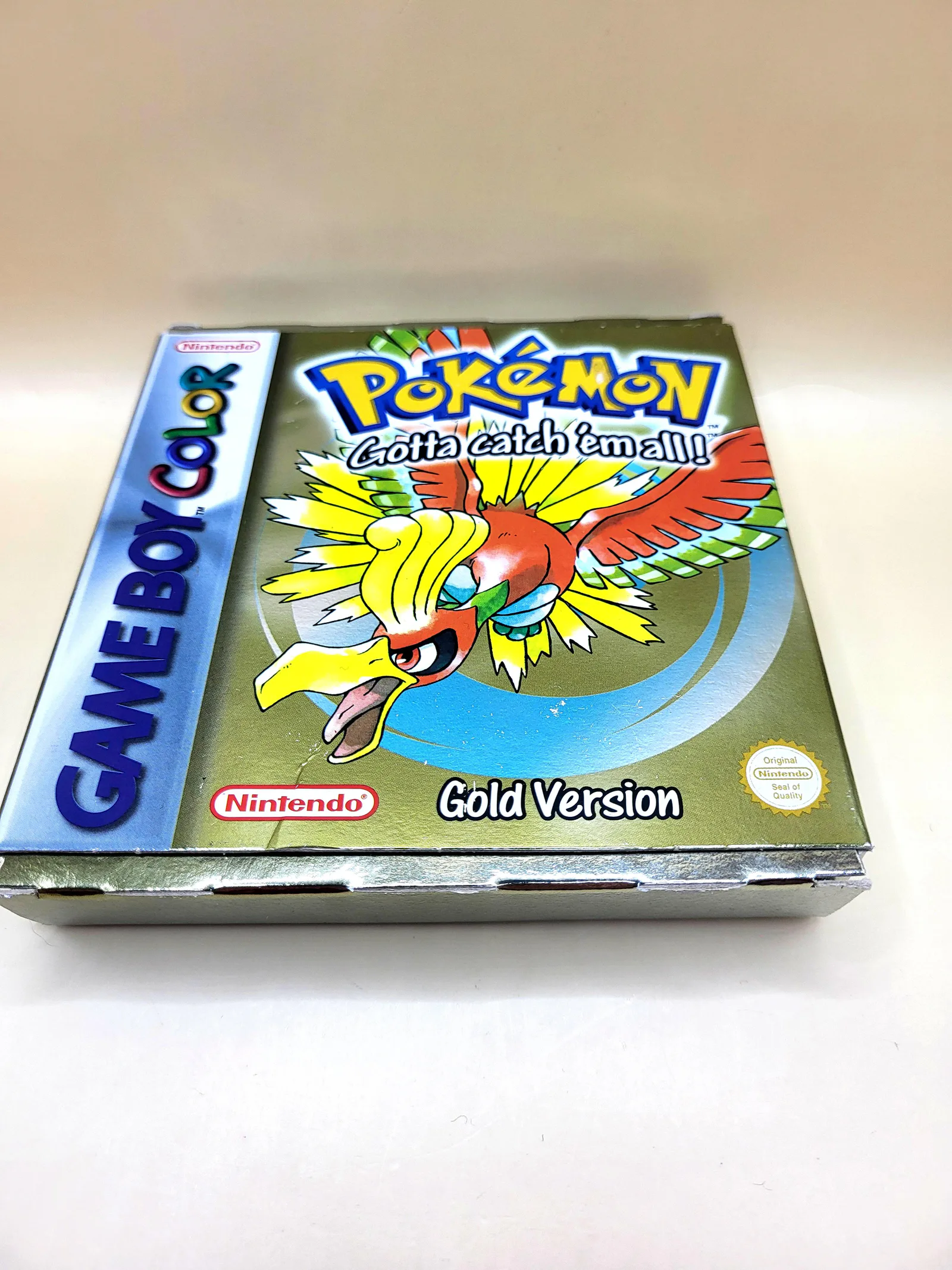 Pokemon Gold Box Only - Game Boy Color - GB