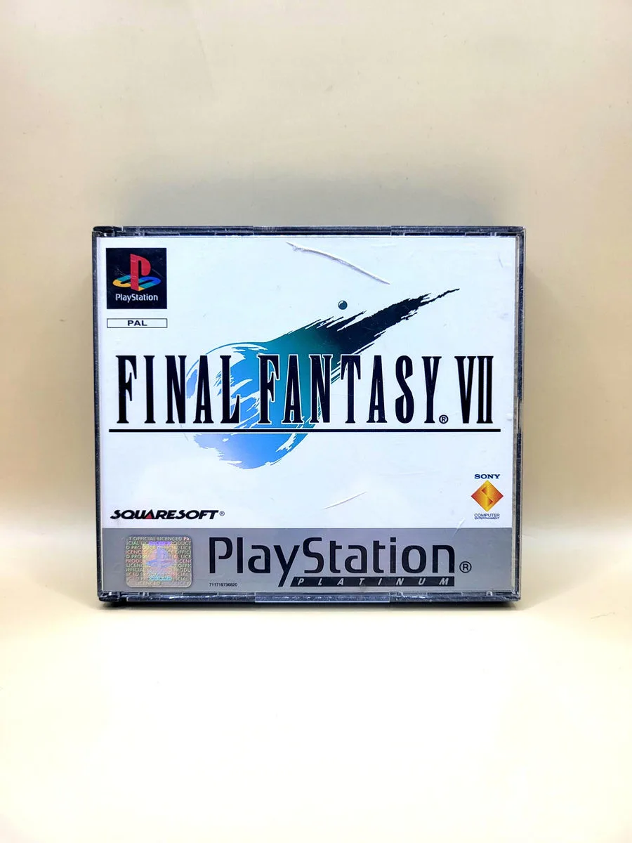 Final Fantasy VII Platinum - PlayStation 1 - PS1