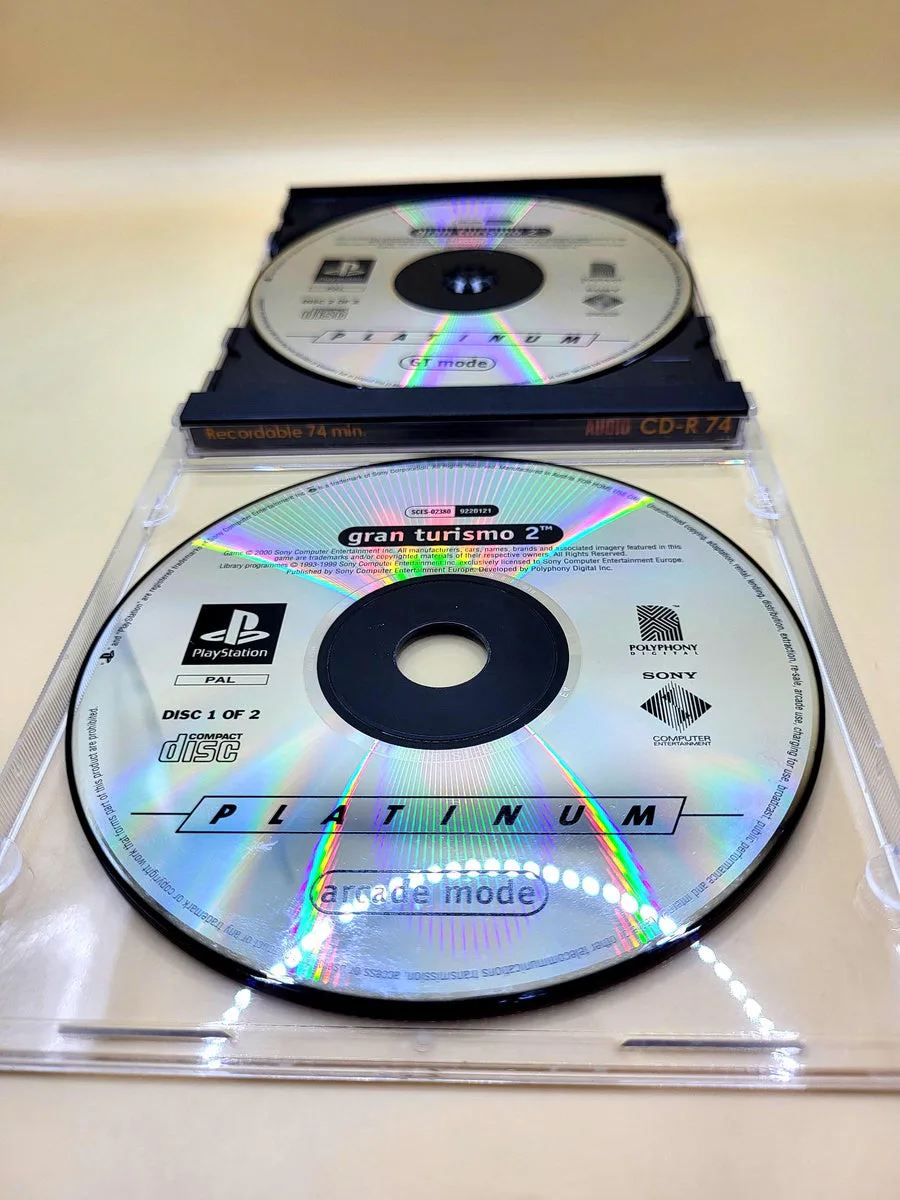 Gran Turismo 2 Platinum (Disc Only) - PlayStation 1 - PS1