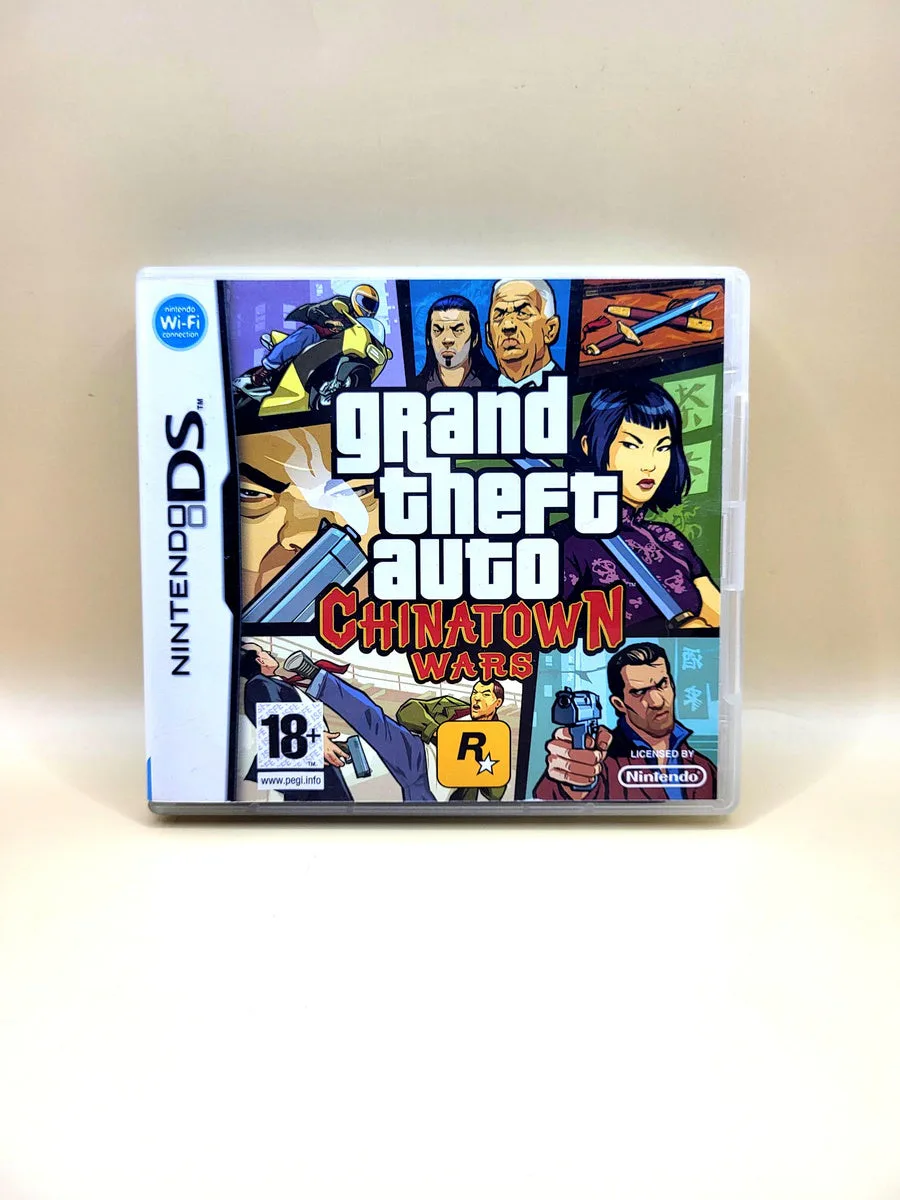 Grand Theft Auto Chinatown Wars & Kaart - Nintendo DS