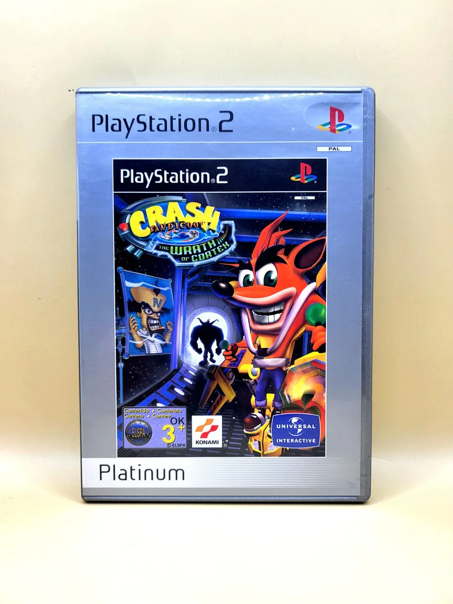 Crash Bandicoot The Wrath Of Cortex Platinum - PlayStation 2 - PS2