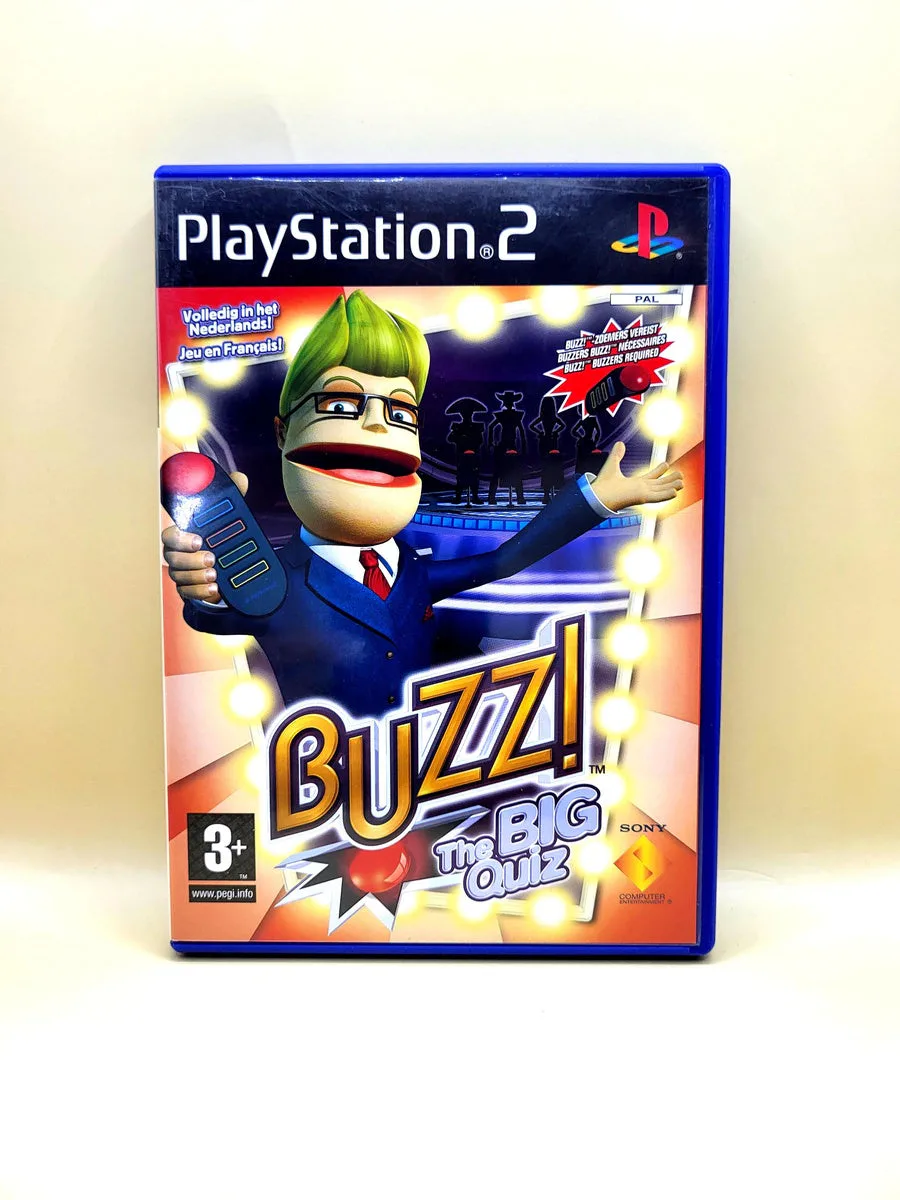 Buzz The Big Quiz - PlayStation 2 - PS2