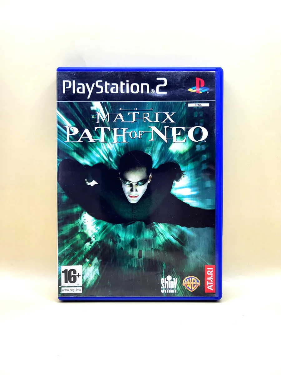 The Matrix Path of Neo - PlayStation 2 - PS2 voorkant