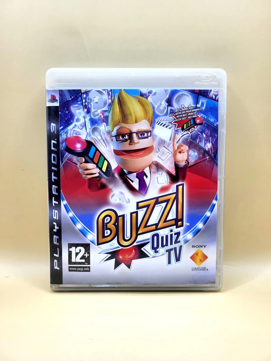 Buzz Quiz TV (Game Only) - PlayStation 3 - PS3