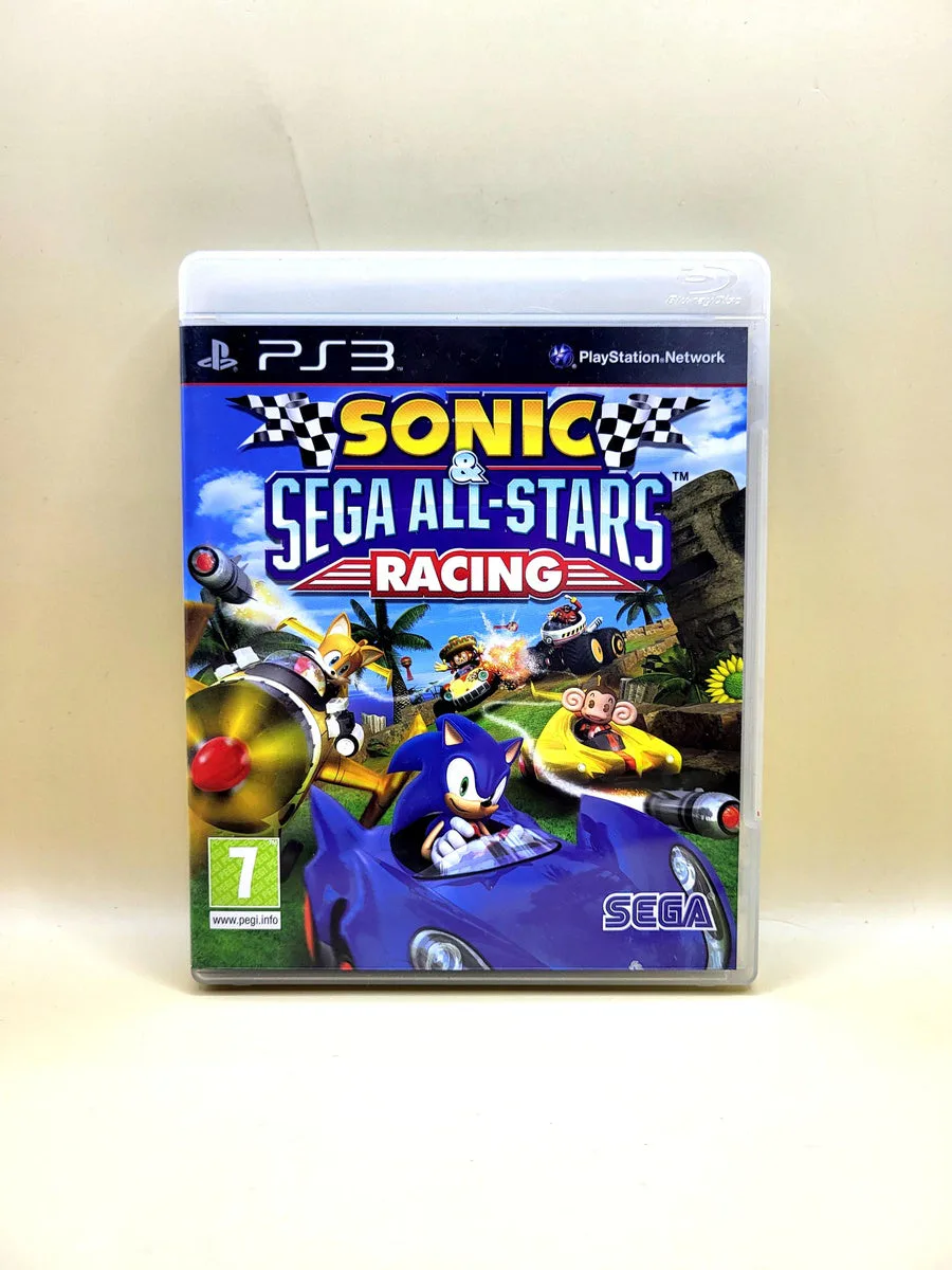 Sonic and Sega All Stars Racing - PlayStation 3 - PS3 voorkant