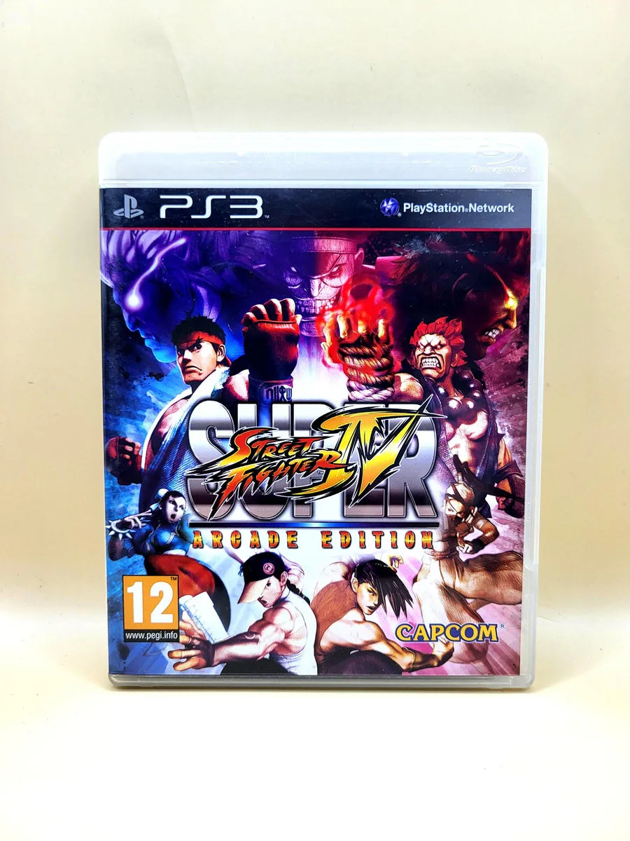 Super Street Fighter IV Arcade Edition - PlayStation 3 - PS3