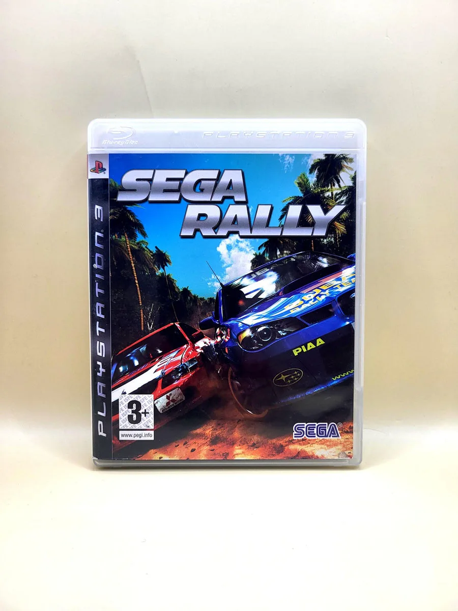 Sega Rally - PlayStation 3 - PS3 voorkant