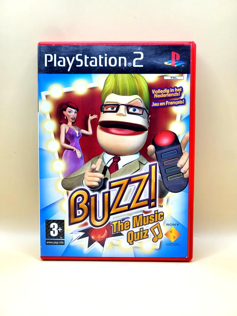 Buzz The Music Quiz - PlayStation 2 - PS2