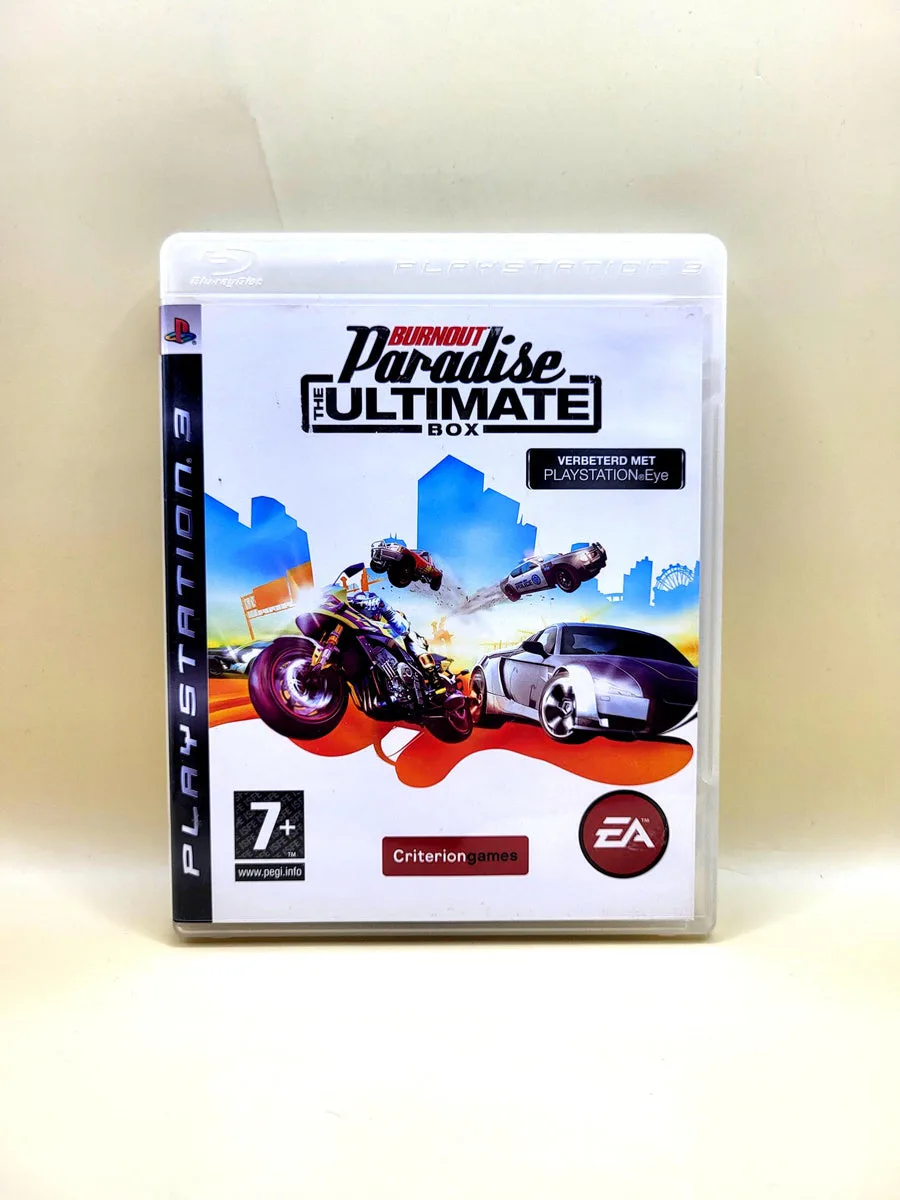 Burnout Paradise The Ultimate Box - PlayStation 3 - PS3 voorkant