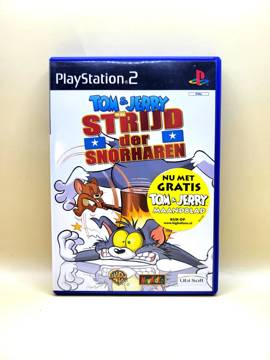 Tom And Jerry In De Strijd Der Snorharen - PlayStation 2 - PS2 voorkant
