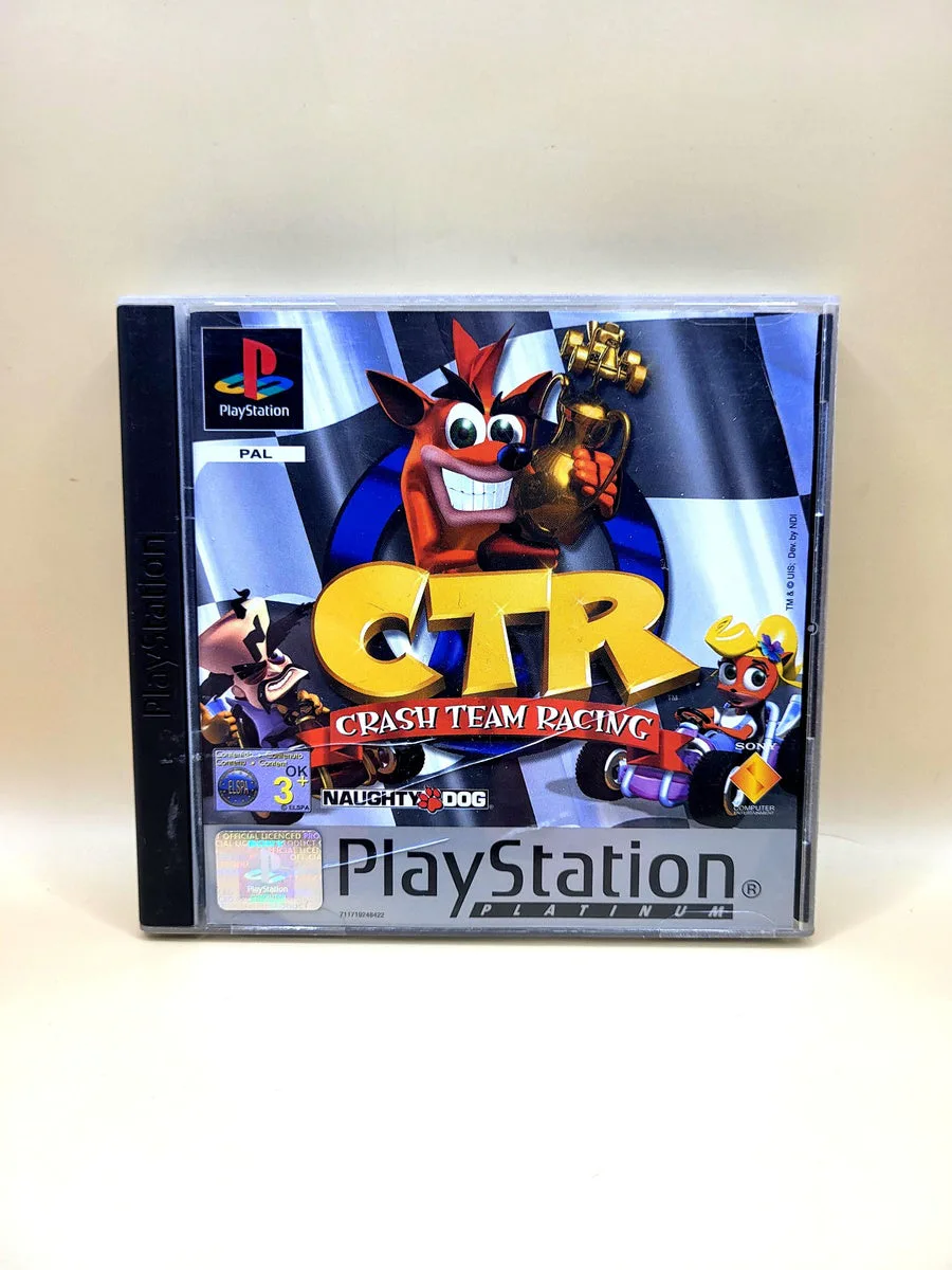 Crash Team Racing CTR Platinum - PlayStation 1 - PS1