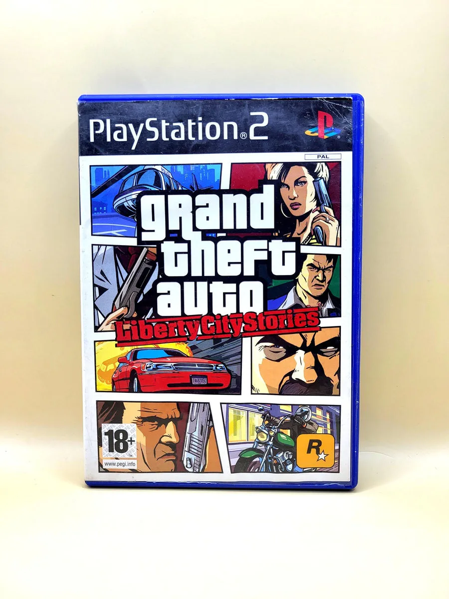 Grand Theft Auto Liberty City Stories (No Manual) - PlayStation 2 - PS2