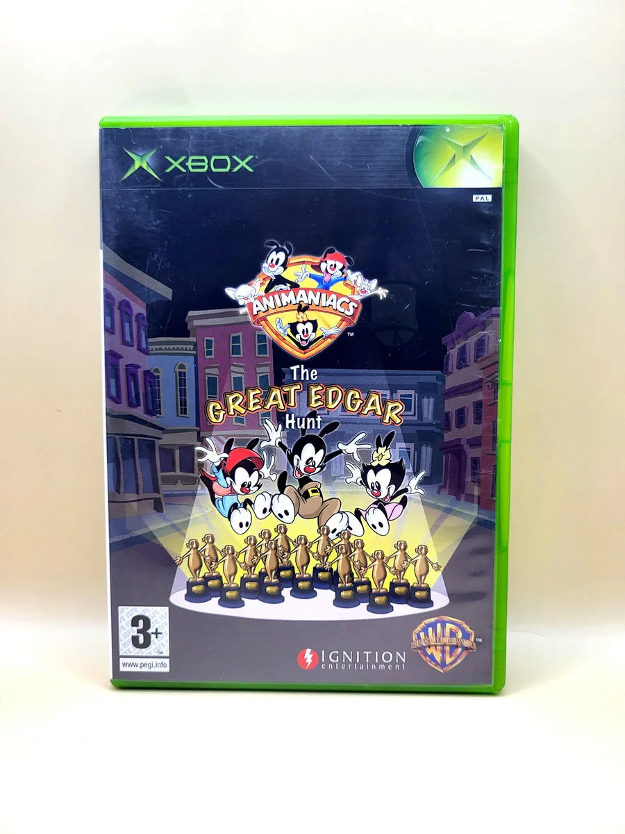 Animaniacs The Great Edgar Hunt - Xbox Original