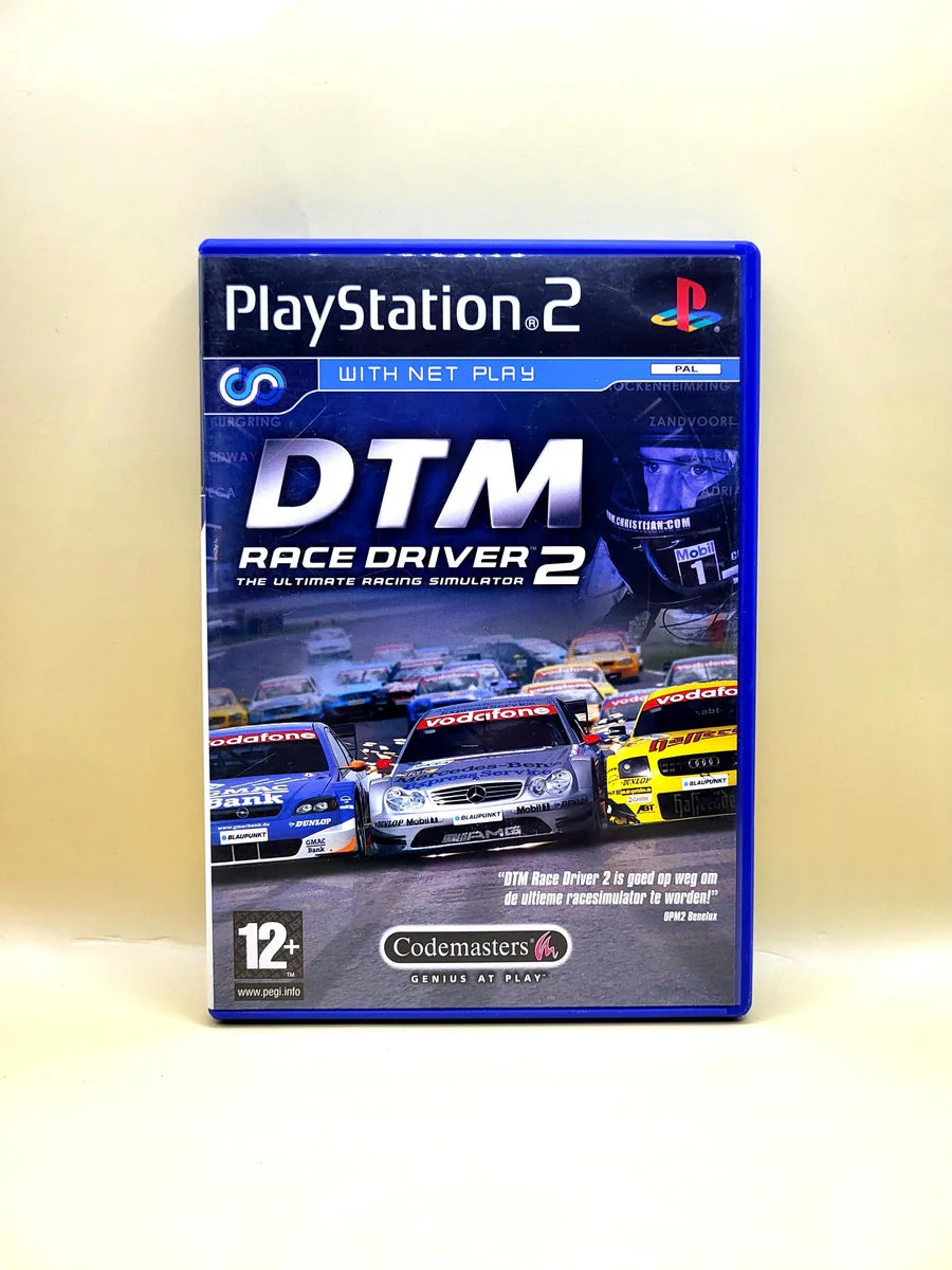 DTM Race Driver 2 - PlayStation 2 - PS2 voorkant