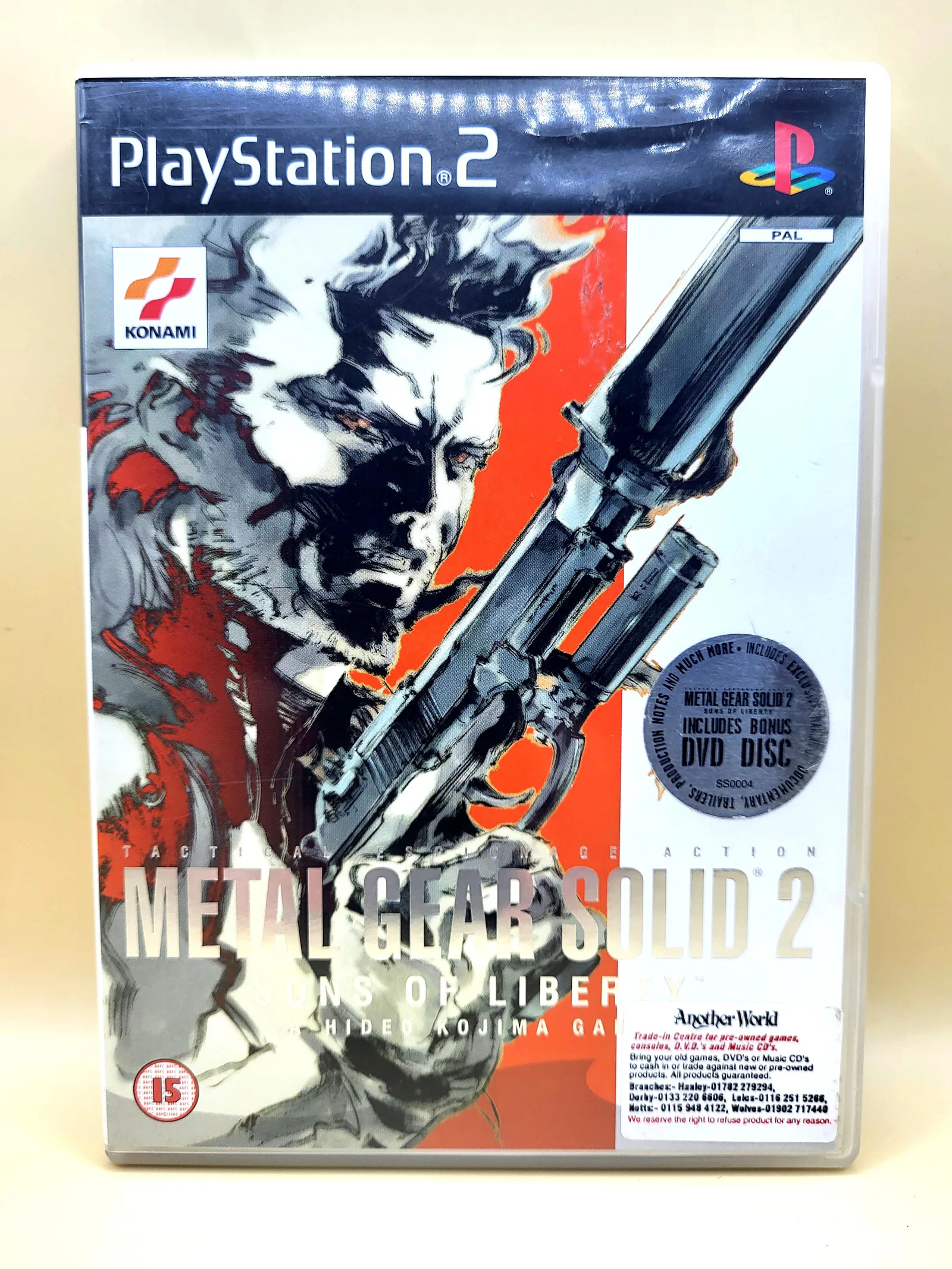Metal Gear Solid 2 Sons of Liberty - PlayStation 2 - PS2