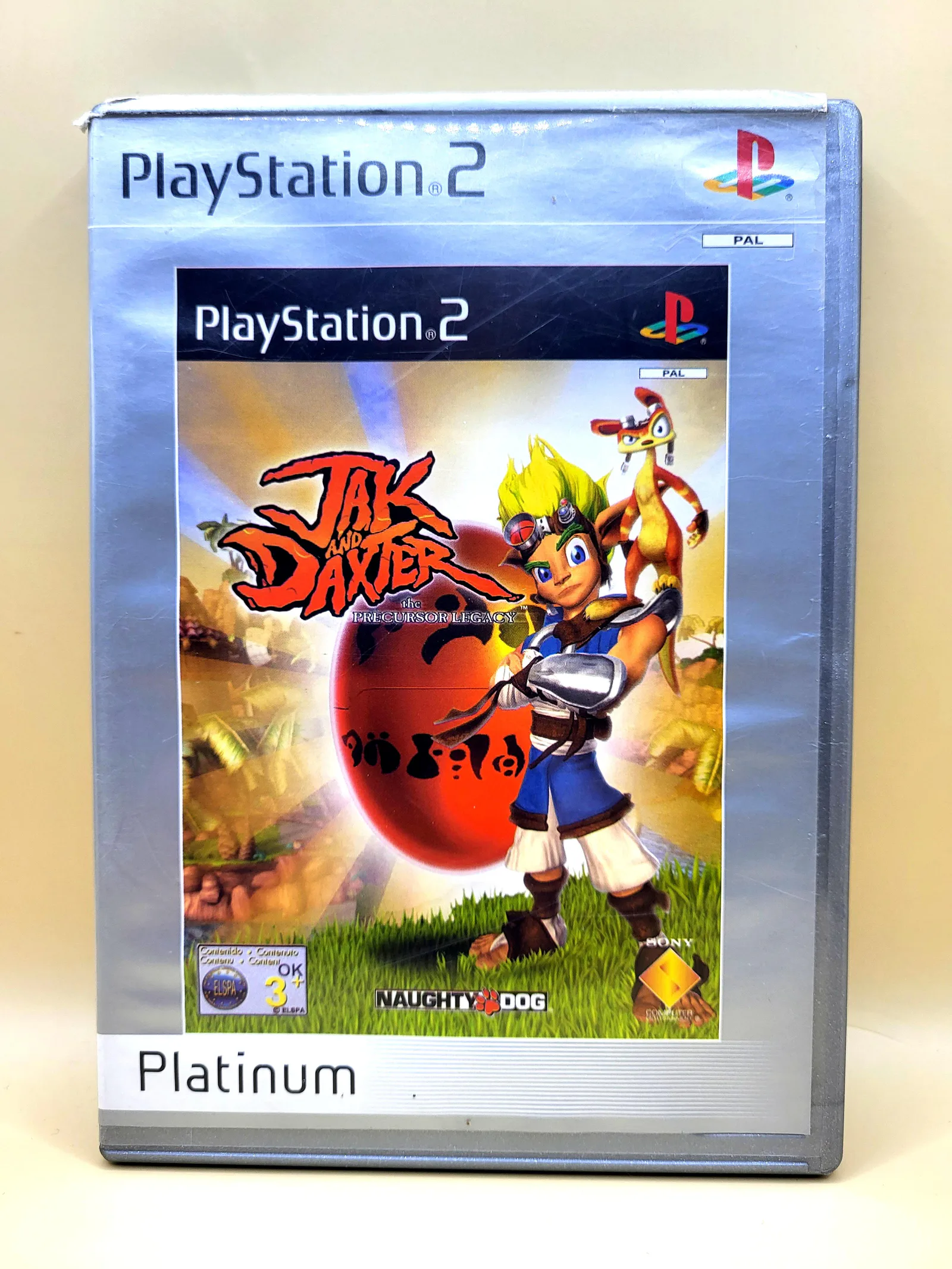 Jak and Daxter: The Precursor Legacy (Platinum) - PlayStation 2 - PS2