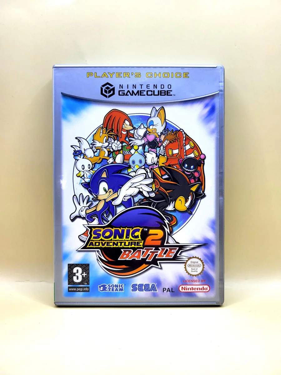 Sonic Adventure 2 Battle Player's Choice - Nintendo GameCube voorkant