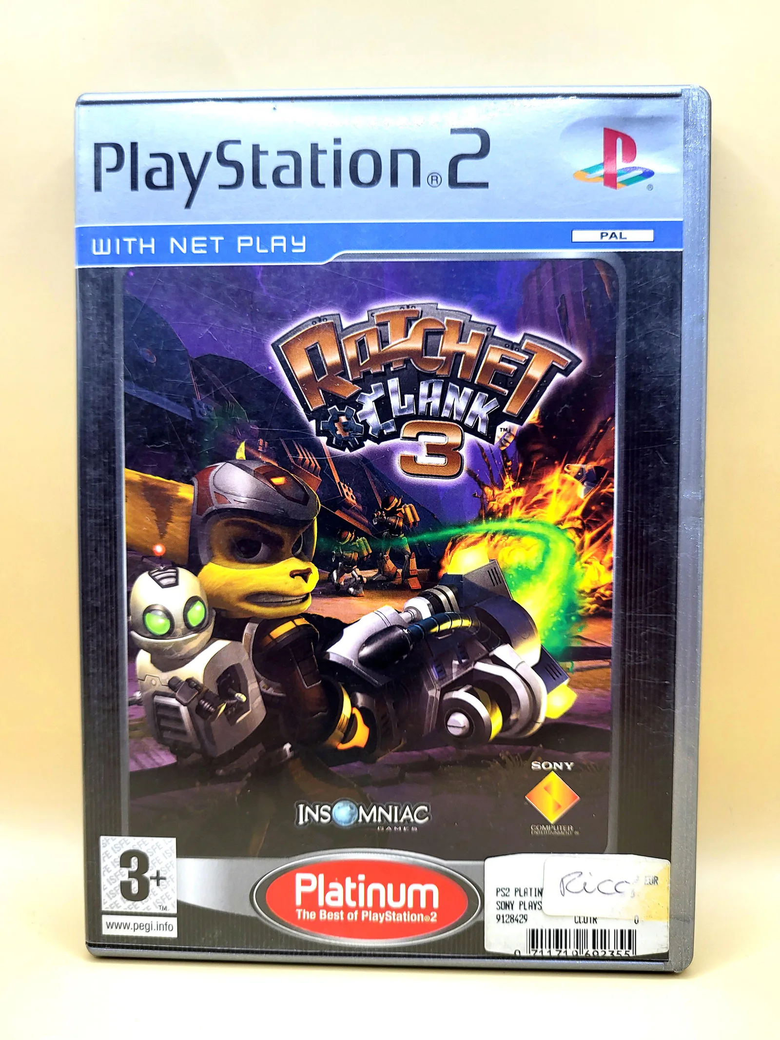 Ratchet & Clank 3 Platinum - PlayStation 2 - PS2