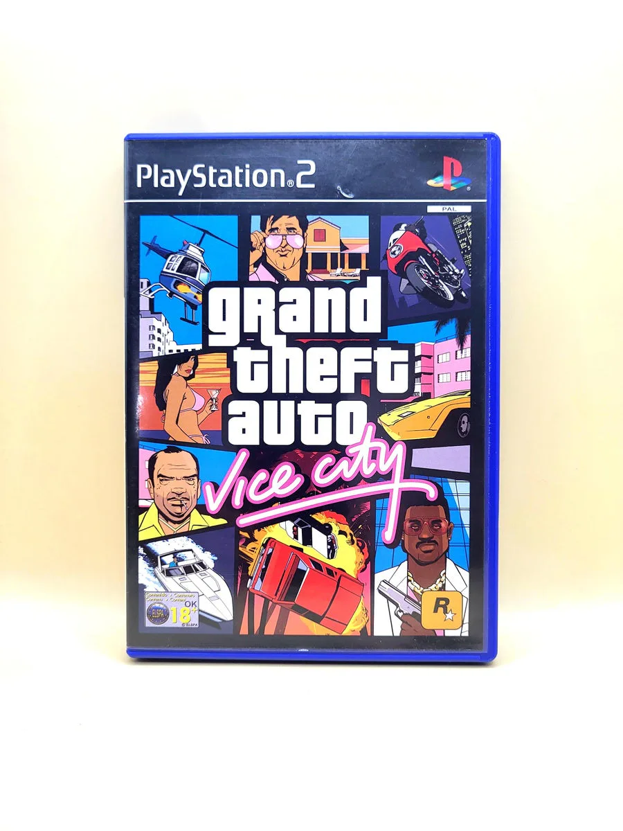 Grand Theft Auto Vice City - GTA - PlayStation 2 - PS2 voorkant