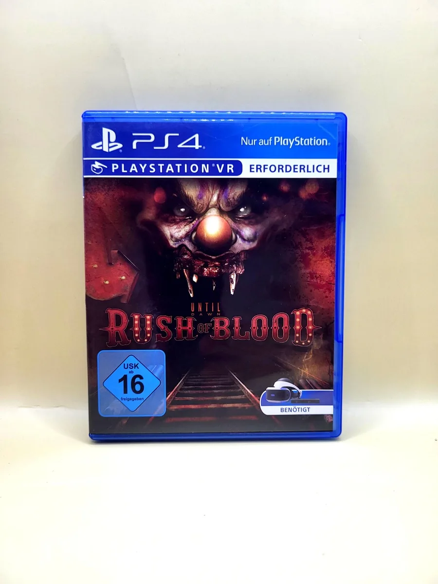 Rush of Blood German Box - PlayStation 4 - PS4 voorkant