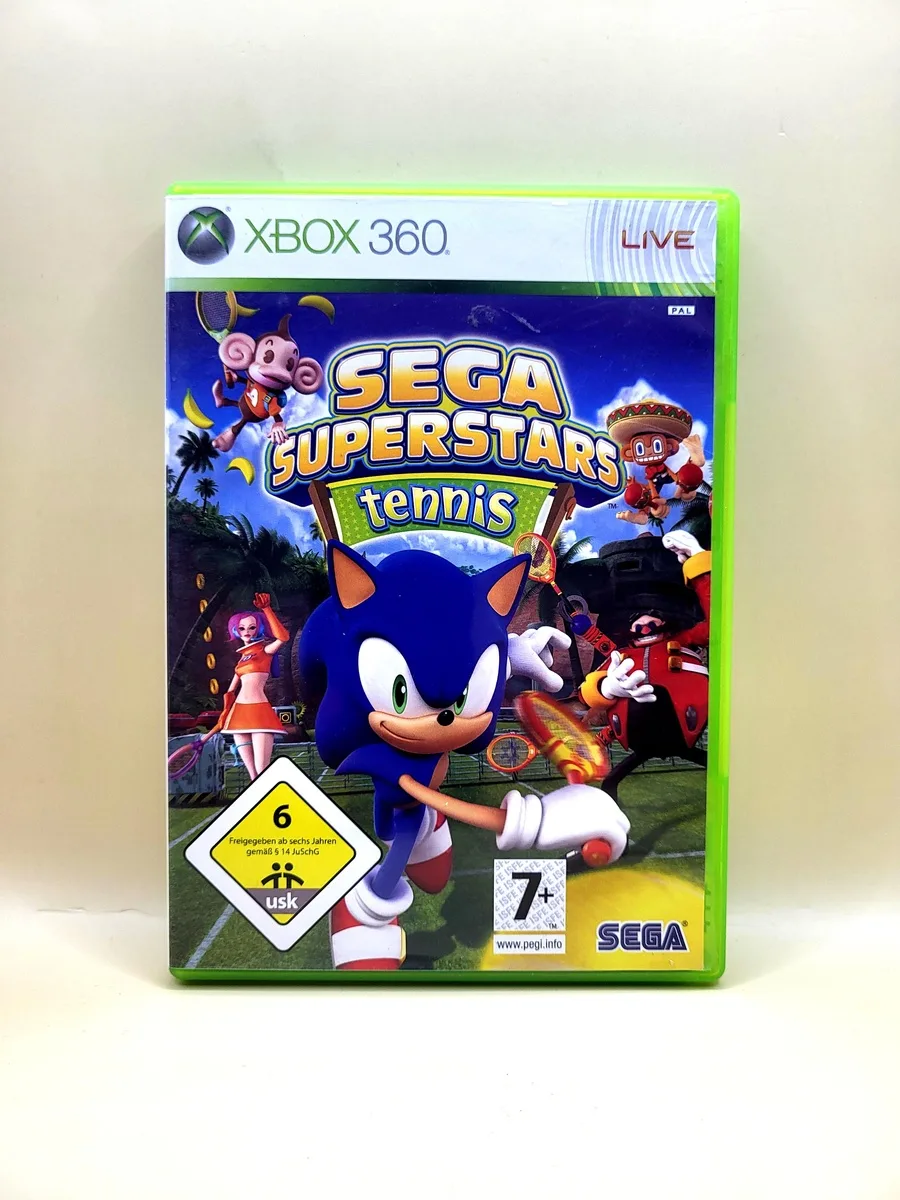 SEGA Superstars Tennis - Xbox 360 voorkant