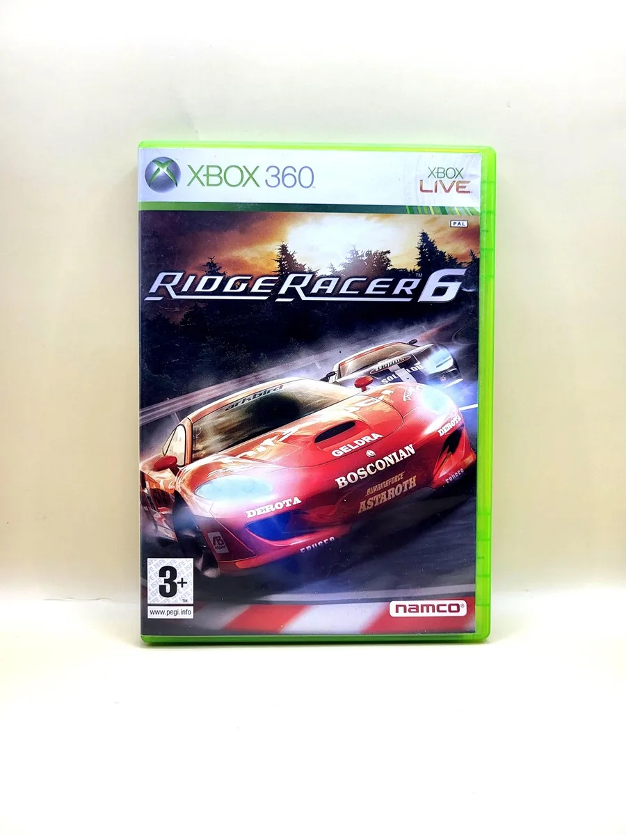 Ridge Racer 6 - Xbox 360 voorkant