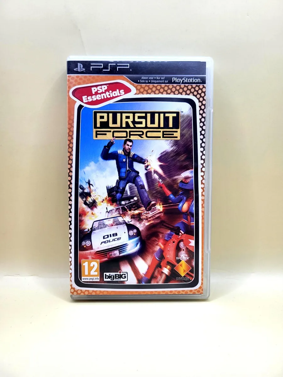 Pursuit Force Essentials - PlayStation Portable - PSP voorkant