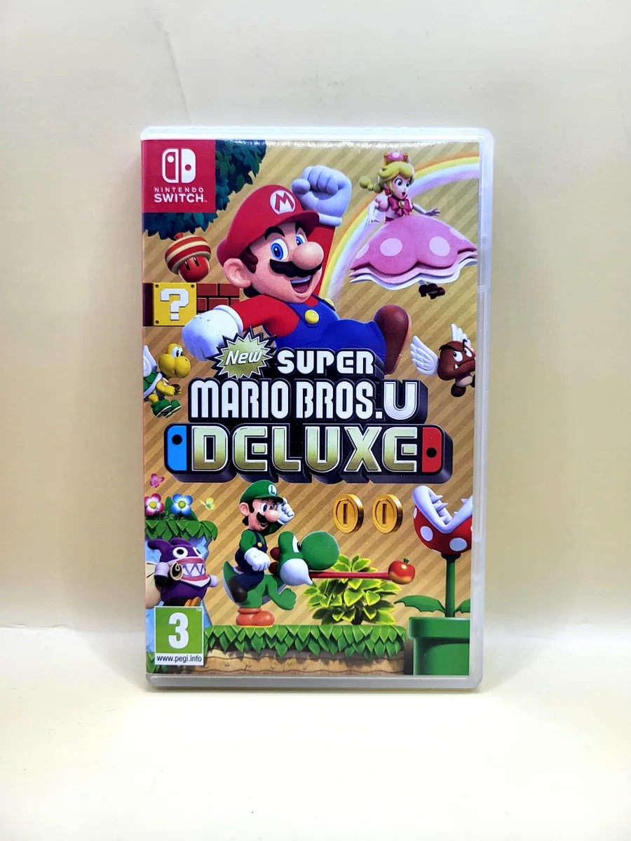 New Super Mario Bros. U Deluxe - Nintendo Switch voorkant