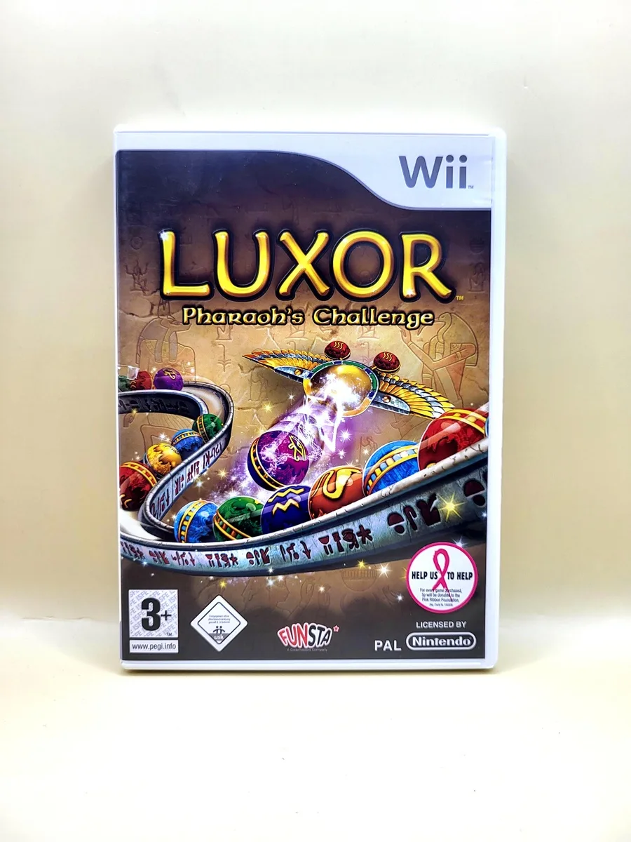 Luxor: Pharaoh's Challenge - Nintendo Wii voorkant