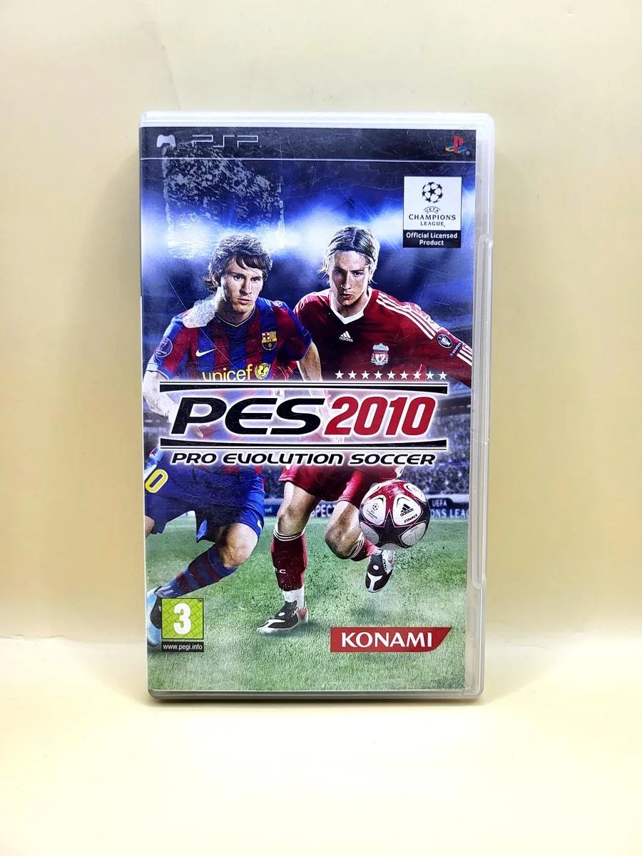PES 2010 - PlayStation Portable - PSP voorkant