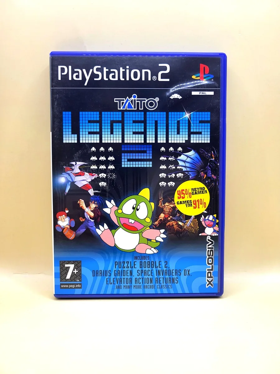 Taito Legends 2 - PlayStation 2 - PS2 voorkant