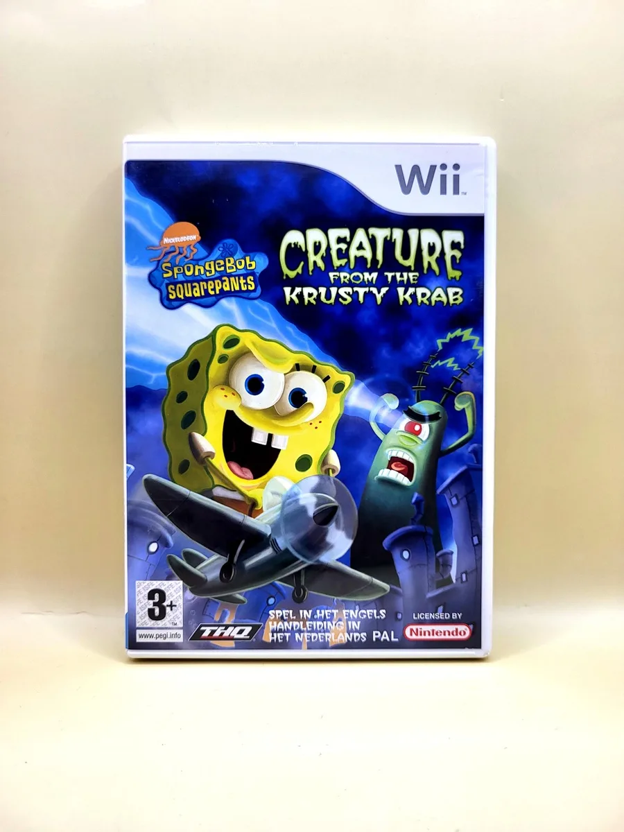 SpongeBob SquarePants: Creature from the Krusty Krab - Nintendo Wii voorkant