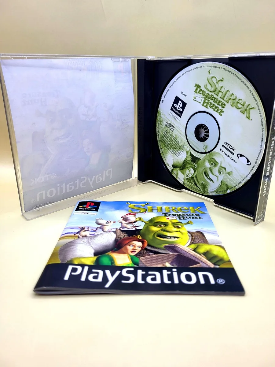 Shrek Treasure Hunt (Box Damaged) - PlayStation 1 - PS1 foto 2