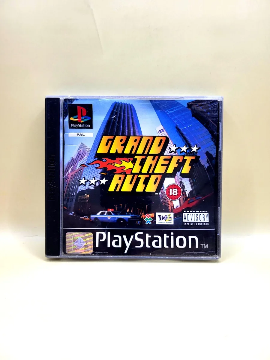 Grand Theft Auto (No Manual) - PlayStation 1 - PS1 voorkant