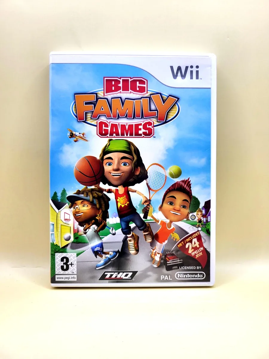 Big Family Games - Nintendo Wii voorkant