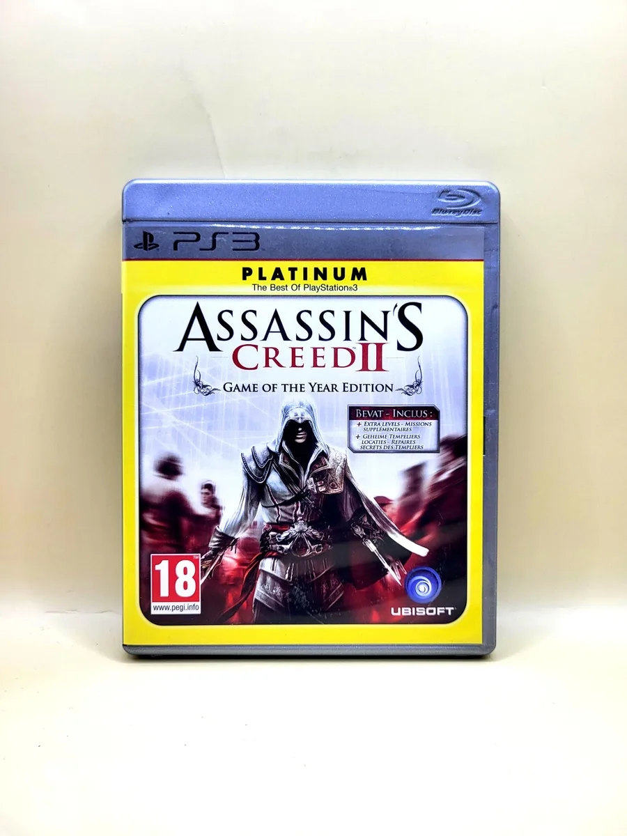 Assassin's Creed II (Game of the Year Edition, Platinum) - PlayStation 3 - PS3 voorkant