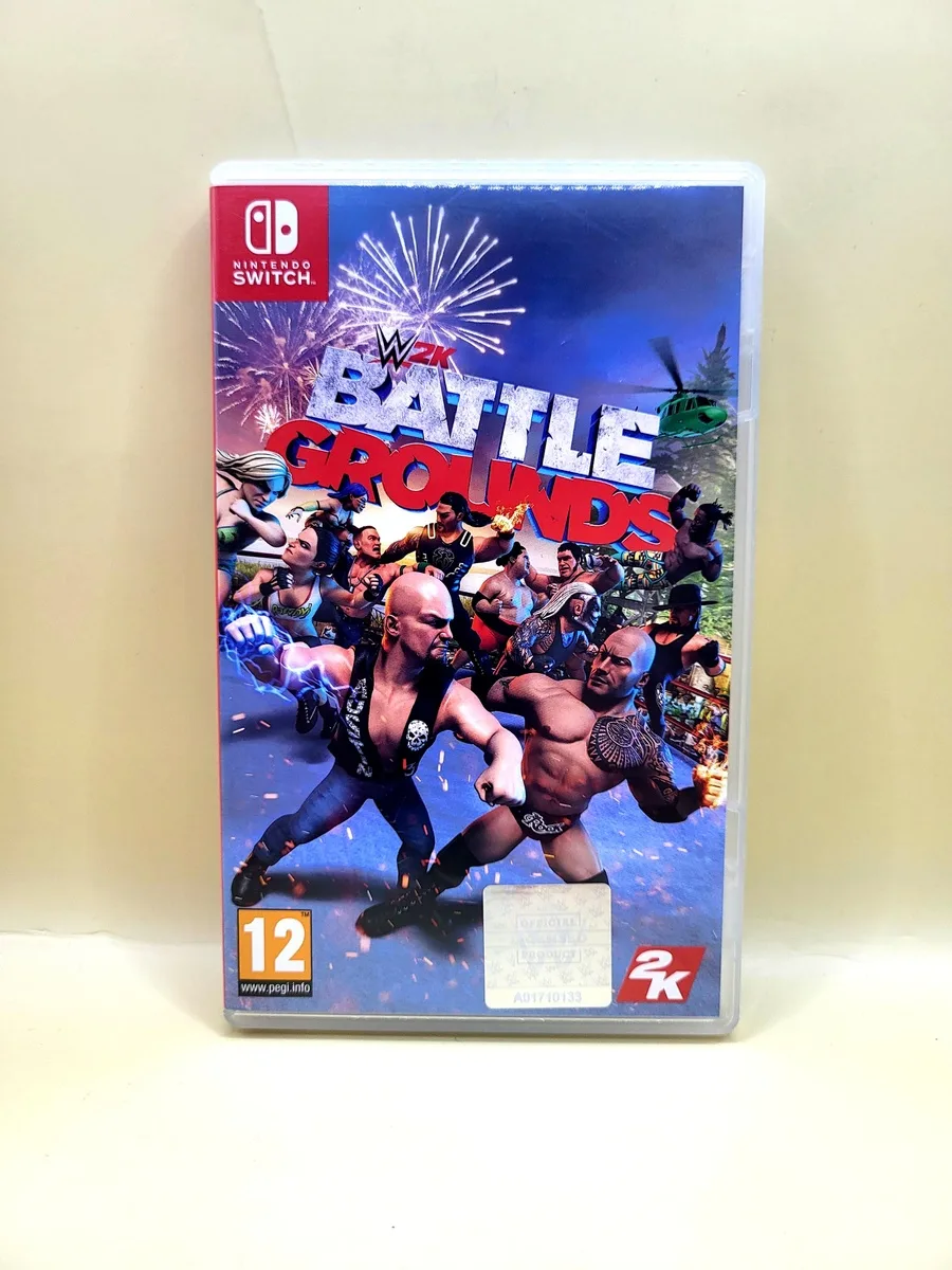 WWE 2K Battlegrounds - Nintendo Switch voorkant