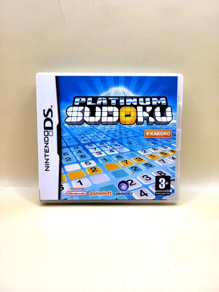 Platinum Sudoku - Nintendo DS voorkant