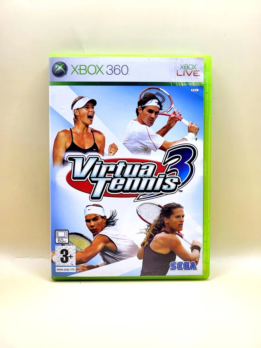 Virtua Tennis 3 - Xbox 360 voorkant