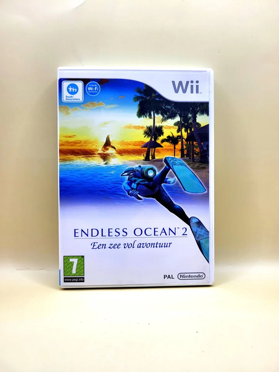 Endless Ocean 2: Een Zee vol Avontuur - Nintendo Wii voorkant