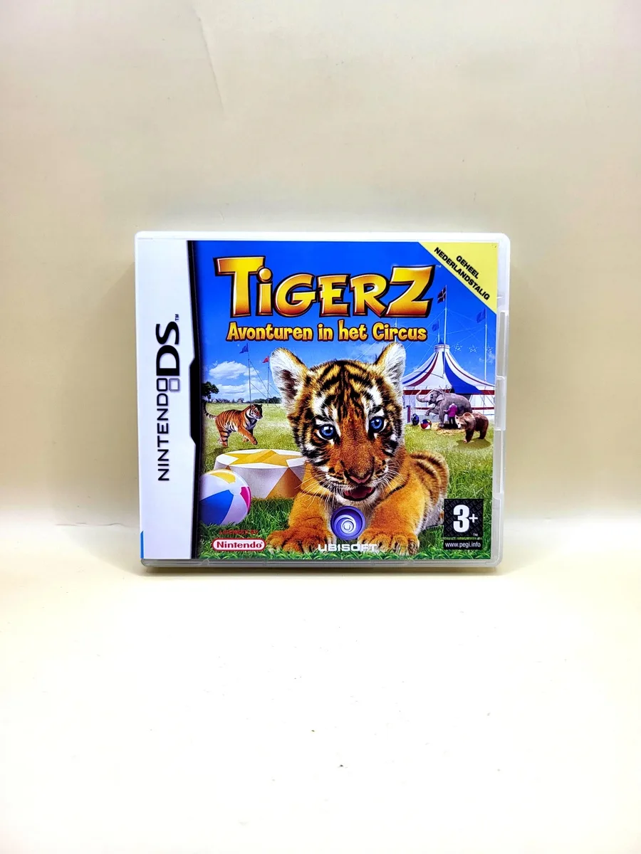 Tigerz: Avonturen in het Circus - Nintendo DS voorkant