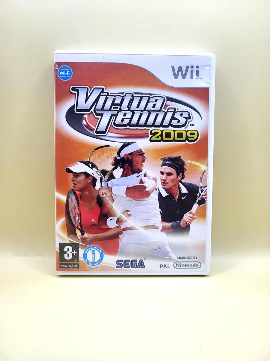 Virtua Tennis 2009 - Nintendo Wii voorkant