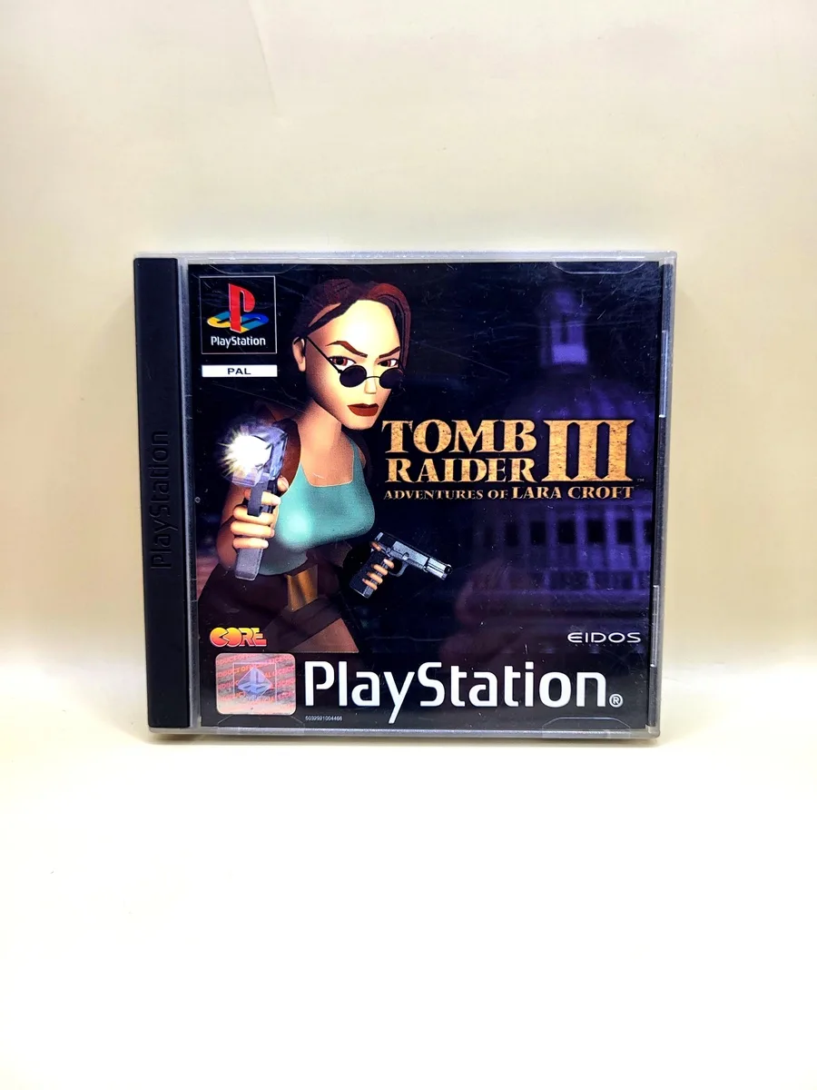 Tomb Raider III - PlayStation 1 - PS1 voorkant